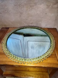 Rare Vintage Scandinavian Josef Frank C. Round Mirror 1950 50's - Picture 1 of 11