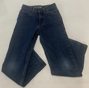 Boys Cat And Jack Jeans Size 8 Navy Blue - Picture 1 of 7