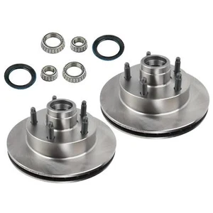 Disc Brake Rotor and Bearing-Seal Kit, 5 on 4-1/2 Inch, Fits Mustang II - Picture 1 of 6