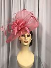 Snoxell Gwyther Fascinator 688, Wedding Occasion, Formal Races Coral NWT.