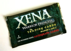 Xena Warrior Princess Trading Cards Seasons 4 And 5 - Contains 9 Cards Per Pack - Picture 1 of 8