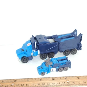 2015 Transformers RID Robots In Disguise Blizzard Strike Optimus Prime Warrior - Picture 1 of 2