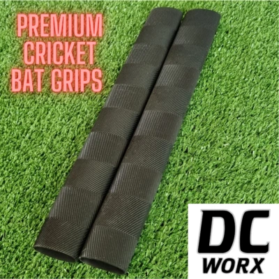 DC WORX - Chevron Cricket Bat Grip - Black - Premium Quality  - AU Stock - image 1 of 3