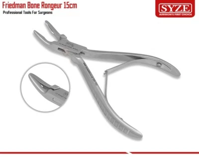 Bone Rongeur Friedman 14Cm Orthopaedic Micro Surgical Veterinary Lab Tools SYZE