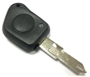 Repuesto 1 Botón Llave Funda para Peugeot 106 Mando Infra Rojo Llavero - Imagen 1 de 3
