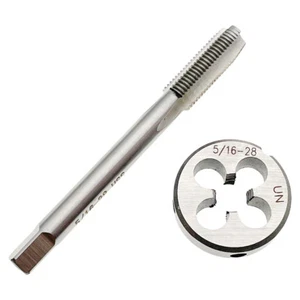 5/16X28 Tap & Die Set RH Right Hand HSS 5/16-28 Tap Die 5/16 - 28 Thread Tool - Picture 1 of 7