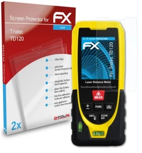 atFoliX 2x Película Protectora para Trotec TD120 transparente - Imagen 1 de 8