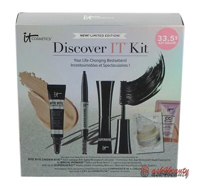 It Cosmetics Discover It Kit 5 pcs Sample Set Limited Edition New In Box - Image 1 of 2