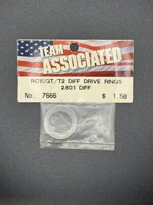 Team Associated Vintage 7666 Diff Drive Rings (2:60:1 Ratio) RC10GT/RC10T2 - Image 1 of 2