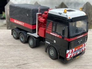 Uomo giocattolo leone scala 1/50 8x4 mammoet trattore pesante camion zavorra camion - Foto 1 di 12