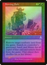 Sowing Salt FOIL Urza's Destiny HEAVILY PLD Red Uncommon MAGIC MTG CARD ABUGames