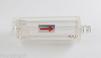 5pcs White Battery Holder Spring Case Box 3x AAA LR03 UM-4 For Flashlight Torch • 6.75€