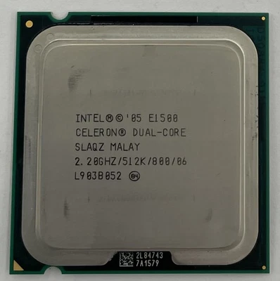 Intel Celeron E1500 Desktop CPU Processor- SLAQZ - Image 1 of 2