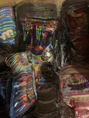 Майларовые пакеты 3,5 грамма запечатываемые, защищенные от запаха для хранения продуктов случайным образом 100 шт. - Изображение 1 из 2