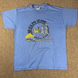 Camiseta deportiva Russell 1983 Knoxville Expo 10k para hombre grande puntada única - Imagen 1 de 6