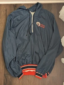 VTG 1980's USA Made Champion University Of Illinois Quarter Zip Pullover Size XL - Bild 1 von 6