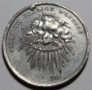 1794 France Pierre-Auguste Diplomatic Resident of Geneva Medal Scarce! -4028- - Picture 1 of 2
