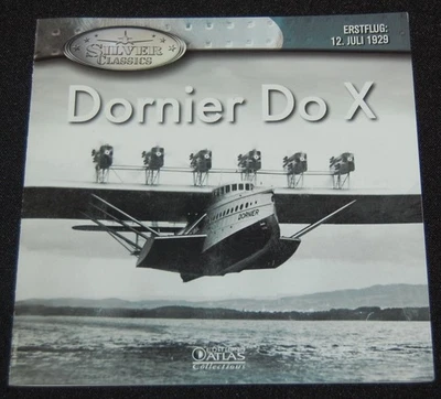 Dornier Do X nur Begleitheft der Editions Atlas SA Silver Classics Sammlermodell - Bild 1 von 2