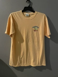 Margaritaville T-Shirt Herren L Gelb Jimmy Buffett Bar Exam Kurzarm - Bild 1 von 8
