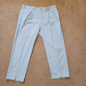 Bill's Khakis M2P Classic Fit Pants Poplin Size 42 Made In USA Light Blue - Picture 1 of 7