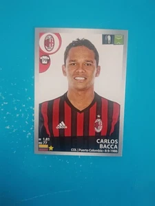 Figurina Calciatori Panini 2016-2017 New N 334 Carlos Bacca Milan - Picture 1 of 1