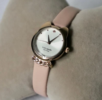 Kate Spade New York Cat Blush Watch KSW1617 Rose Gold Tone Running - Image 1 of 4