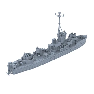 SSMODEL 1/350 Military Model Kit USS Landing Craft Support LSM Mk3 Water Line - Picture 1 of 3