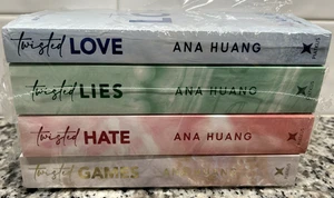 Twisted Series by Ana Huang (Love, Hate, Games, Lies) 4 Book set - NEW - Bild 1 von 5