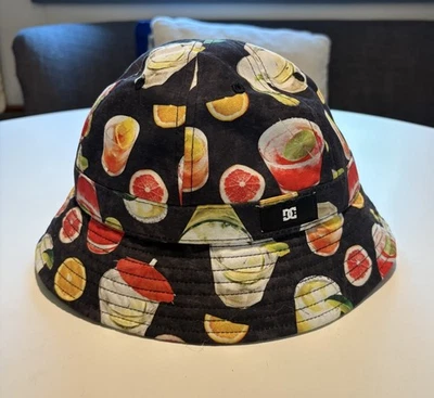 DC Shoe Men's Boozinheimer Bucket S/M Hat Cap Skate Cocktails Drinks - Image 1 of 4