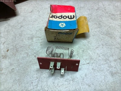 NOS 76 77 78 79 Plymouth Gran Fury 1976 Dodge Monaco A/C Blower Resistor 3503793 - Image 1 of 4