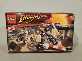 LEGO Indiana Jones: Indiana Jones Motorcycle Chase 7620 - SEALED NIB Box Damage