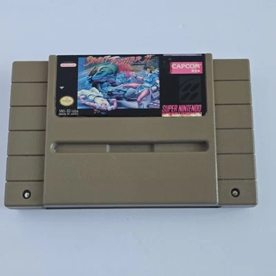 Street Fighter II:  for SNES,  discolored,  tested & Working 💪, game only.  - Image 1 of 4