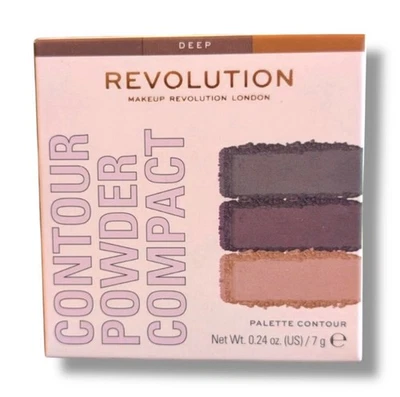 Makeup Revolution London Contour Powder Compact: Color “Deep” NEW IN BOX - Image 1 of 3