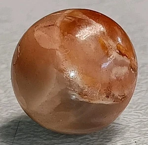 Piedra preciosa esfera pulida calcita miel natural 11,64 g y 0,77" mármol cristal - Imagen 1 de 19