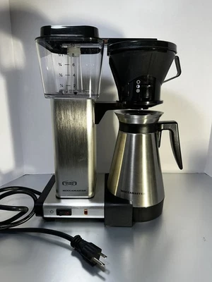Technivorm Moccamaster KB 741.03A Silver 10 Cup Thermal Coffee Brewer Machine - Image 1 of 4