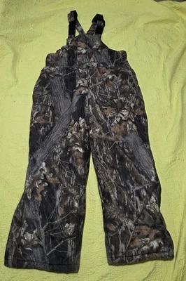 Camouflage Bib Overalls Men's Sz L  GAMEHIDE Waterproof Insulation Hunting  - Image 1 of 4