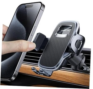 Supports Téléphone pour Votre Voiture avec Double Clip Crochet Métallique, 【Une Main Noir Foncé - Photo 1 sur 8