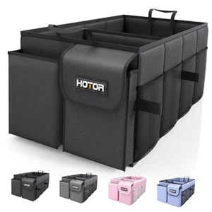Kofferraum Organizer - Auto Organizer, Faltbarer Kofferraum Organizer Medium Schwarz - Bild 1 von 7