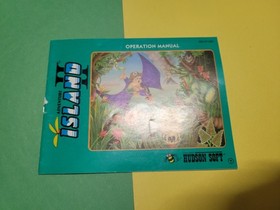 Nintendo NES Adventure Island II Operation Instruction Manual *ONLY* Hudson 
