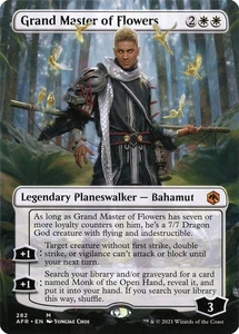 1x - Grand Master of Flowers - Borderless #282 - Forgotten Realms - NM MTG - Picture 1 of 1