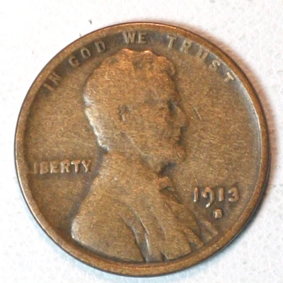 1913-S Lincoln Cent - Image 1 of 3