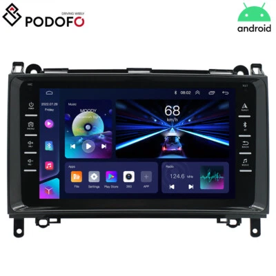 8" Autoradio Für Mercedes Benz Benz W639/Vito/Viano/W906 Android 13 GPS DAB+ OBD - Bild 1 von 4