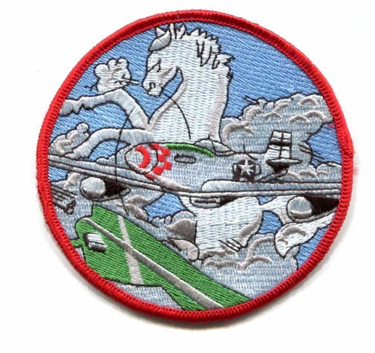 Historic North American P-51 Mustang Patch WWII 8th Air Force Fighter Air Combat - Image 1 of 4