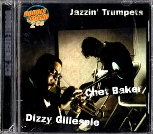 CHET BAKER / DIZZY GILLESPIE - Jazzin' Trumpets / Double Legend 2 CD SIGILLATO - Picture 1 of 2