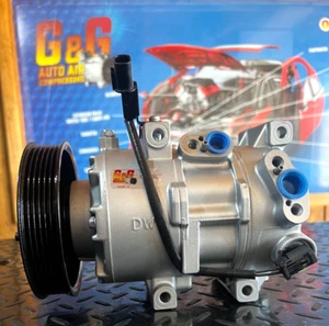 A/C Compressor Fits Hyundai Accent Kia Rio 2012-2017 HALLA/DVE12 1177324 - Picture 1 of 6