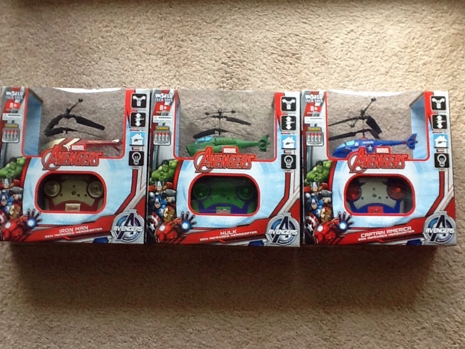 world tech toys 34900-34898-34890 2-channel copter Lot Of  3 - Image 1 of 2