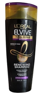 Loreal Paris Elvive Total Repair Shampoo Strengthens Damaged Hair 13.5oz - Picture 1 of 4