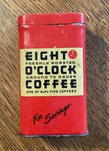 De colección - Banco de café a las ocho en punto - Banco de lata promocional - Imagen 1 de 3