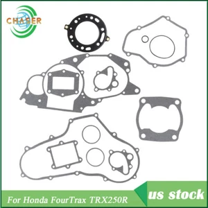 FOR Honda FourTrax TRX250R 1986 1987 1988 Engine Gasket Complete Set Rebuild Kit - Picture 1 of 8