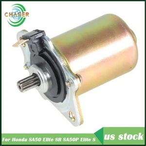 ✅Premium New Starter For Honda Scooter SA50 Elite SR SA50P Elite S 31200-GW0-010 - Picture 1 of 12